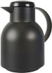 Thermoskan 1 liter- isoleerkan - kan 1 liter - Thermos 1 liter Zwart