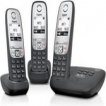 Gigaset A415A - Trio DECT telefoon - Antwoordapparaat - Zwart