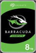 Seagate Barracuda ST8000DM004 interne harde schijf 3.5'' 8TB SATA III