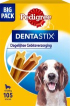 Pedigree Dentastix Kauwstaven - Gebitsverzorgende Hondensnacks - Medium - 105 stuks