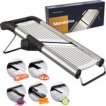 Multifunctionele Groentesnijder - Mandoline Slicer Dicer - Groentensnijder & Uiensnijder - Met e-book - Kitchen Royal®