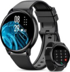 Fance Smartwatch - Zwart - Smartwatch Heren & Dames - HD Touchscreen - Horloge - Stappenteller - Bloeddrukmeter - Saturatiemeter - IOS & Android - Kerstcadeau