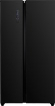 Exquisit SBS236-040FB - Amerikaanse koelkast - Total No Frost - Met Display - 442 Liter - 40 dB - Super Freeze functie - Zwart