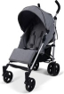 Prénatal Luxe Buggy – Kinderwagen met Boodschappenmand en Zonneklep - Verstelbare Wandelwagen – Inklapbaar met 1 Hand - Plooibuggy Grijs