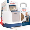 JC Pets Premium Kattenbak Systeem - Inclusief 2.5KG / 4L Kattenbakvulling  - Zelfreinigend