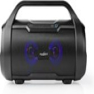 Nedis Bluetooth® Party Boombox - 6 uur - 2.0 - 120 W - Media afspeelmogelijkheden: AUX / Micro-SD / USB - IPX5 - Koppelbaar - Handgreep - Feestverlichting - Zwart Nedis Bluetooth® Party Boombox - 6 uur - 2.0 - 120 W - Media afspeelmogelijkheden: AUX / Micro-SD / USB - IPX5 - Koppelbaar - Handgreep - Feestverlichting - Zwart