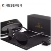 Kingseven Sunglasses - Gepolariseerde Zonnebril - Unisex - Zwart