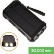 Solarify® - Solar Powerbank - Solar Charger - Powerbank Zonneenergie - 30000 mAh - Iphone en Samsung - 5 poorten - Noodpakket - 2023 Model