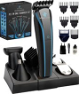 Wellshave 5 in 1 Baardtrimmer Mannen Iced Edition - Trimmer voor Baard en Lichaam - Bodygroomer Mannen - Bodytrimmer heren