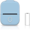 DrPhone PIX15 Mini Printer Sticker Maker - Draagbare pocket thermische instant fotoprinter voor Kinderen - Blauw