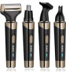 BAESS 4-in-1 Neustrimmer - Oplaadbaar – Oor/wenkbrauw trimmer – Baardtrimmer - Neushaartrimmer - Mannen & Vrouwen