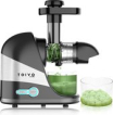 Toivo Kitchen Slowjuicer J700 PRO - Zwart / Zilver - Incl. maatbeker - Sapcentrifuge - Verspers - Groente sap - Fruit smoothies