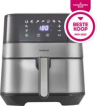 Inventum GF500HLD - Airfryer - Heteluchtfriteuse - Beste Koop november 2022 - Inhoud 5 liter - Zwart/RVS