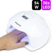 LifeGoods 54W LED Nageldroger voor Gelnagels - Geschikt voor elke Nagel Gellak - 36 LEDs