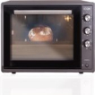 ICQN XXL Vrijstaande Oven - 60 Liter - Convectie Mini Oven - Heteluchtoven - Grill & Rotisseriefunctie - Timer - Zwart